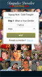 Mobile Screenshot of amputeedevoteedating.com